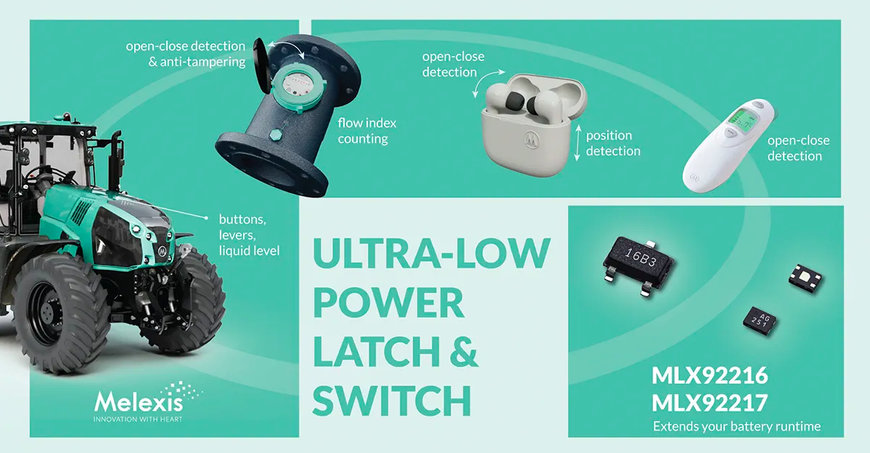 MELEXIS MICROPOWER SWITCH EXTENDS BATTERY RUNTIME FOR IOT